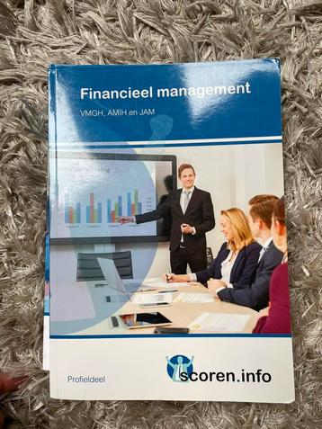Financieel management, financieel boek, school boek beschikbaar voor biedingen