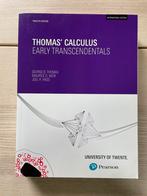 Thomas’ Calculus - Early Transcendentals (12de druk), Boeken, Gelezen, Pearson, Ophalen of Verzenden, WO