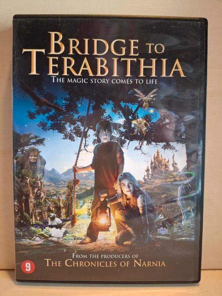 Bridge to Terabithia
(2007) Fantasy/Avontuur ‧ DVD, Cd's en Dvd's, Dvd's | Science Fiction en Fantasy, Zo goed als nieuw, Fantasy