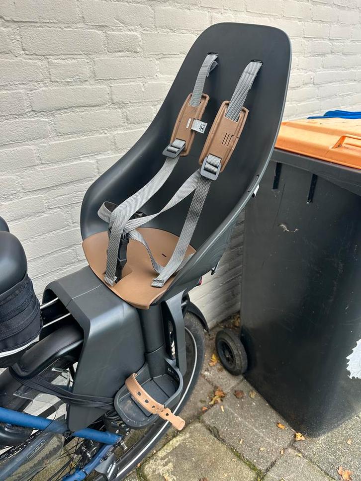 Urban Iki Achterzitje - Veilig en Comfortabel!, Fietsen en Brommers, Fietsaccessoires | Fietsstoeltjes, Gebruikt, Achterzitje