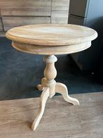 Wijntafel, Huis en Inrichting, Tafels | Bijzettafels, Ophalen, Minder dan 55 cm, Gebruikt, Rond