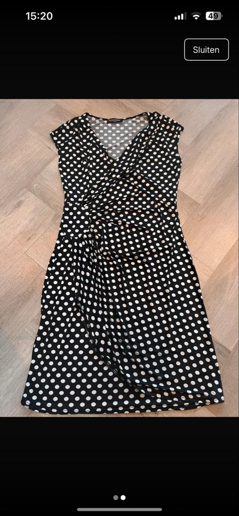 Esperance Paris jurkje maat S / 36, Kleding | Dames, Zwart, Ophalen of Verzenden, Zo goed als nieuw, Knielengte