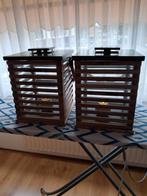 Riviera Maison Windlichten Set in nieuwstaat, Ophalen of Verzenden, Minder dan 100 cm, Glas, Landelijk