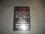 j28) boek 4 x STEPHEN KING: Razernij, De marathon, Werk in u, Gelezen, Ophalen of Verzenden