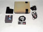Nintendo 8 bit met Mario bros./Duckhunt, Ophalen, Gebruikt, Met 2 controllers