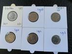 Serie oude zilveren halve guldens 1907-1913, Ophalen of Verzenden, Koningin Wilhelmina, ½ gulden