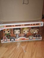 Funko pop - android 16/17/18 & DR. Gero 4 pack metallic spec, Ophalen of Verzenden, Zo goed als nieuw
