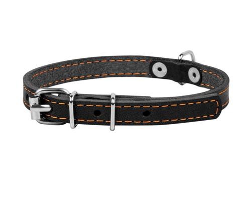 WAUDOG CoLLar Halsband Leder S Nekom 32-40 cm Zwart KOOPJE!, Dieren en Toebehoren, Hondenhalsbanden en Penningen, Nieuw, Handgemaakt