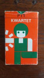Vintage kwartet. PTT  jaren 70, Verzamelen, Speelkaarten, Jokers en Kwartetten, Verzenden, Zo goed als nieuw, Speelkaart(en)