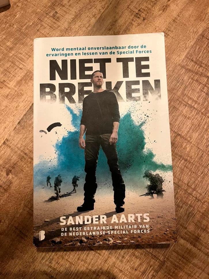 Sander Aarts - Niet te breken, Boeken, Overige Boeken, Zo goed als nieuw, Ophalen of Verzenden