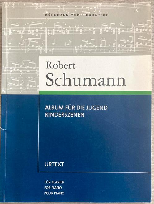Robert Schumann Album für die jugend kinderszenen Op.68, Muziek en Instrumenten, Bladmuziek, Zo goed als nieuw, Ophalen of Verzenden