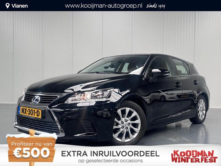Lexus CT 200h Business met Leder interieur en Trekhaak NL au, Auto's, Lexus, Bedrijf, Te koop, CT-H, ABS, Achteruitrijcamera, Airbags
