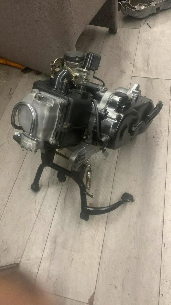 Gy6 blok (lange as) gereviseerd met garantie, Fietsen en Brommers, Brommeronderdelen | Scooters, Zo goed als nieuw, Overige merken