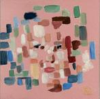 Portret Beatrix miniatuur abstract, Antiek en Kunst, Ophalen of Verzenden