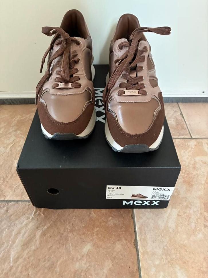 Sneakers ( Mexx - nieuw ), Kleding | Dames, Schoenen, Nieuw, Sneakers of Gympen, Bruin, Ophalen of Verzenden