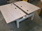 Gispen electrisch zit-sta duo bureau 128cm hoog!, Huis en Inrichting, Bureaus, Postbus, Info@gispen.nl, Stabureau, Ophalen of Verzenden