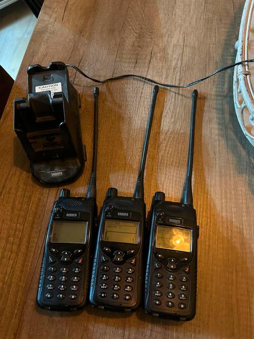 3x Orginele Brandweer portos Ruilen mogelijk, Telecommunicatie, Portofoons en Walkie-talkies, Gebruikt, Portofoon of Walkie-talkie