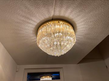 Novaresi murano kristallen plafondlamp, eyecatcher! beschikbaar voor biedingen