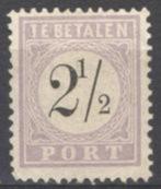 Suriname Port 1 postfris 1886-1888, Postzegels en Munten, Postzegels | Suriname, Verzenden, Postfris