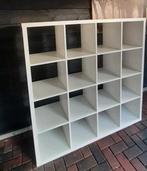 Ikea kallax Vakkenkast 4x4   wit, Ophalen, Zo goed als nieuw