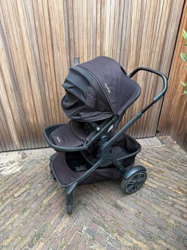 Nuna Demi Grow Kinderwagen, Kinderen en Baby's, Kinderwagens en Combinaties, Zo goed als nieuw, Combiwagen, Overige merken, Duowagen