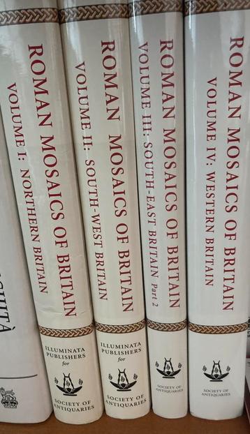 Roman Mosaics of Britain — Complete set Vol. I–IV beschikbaar voor biedingen