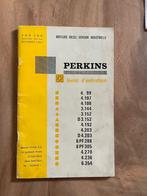 Perkins instructie en onderdeelboek., Ophalen of Verzenden, Zo goed als nieuw, Overige merken