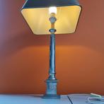 klassieke tafellamp met voet van edeltin, Klassiek, Ophalen of Verzenden, Zo goed als nieuw, 75 cm of meer