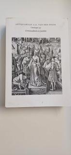 Criminaliteit Justitie Catalogus geïllustreerd vd Steur 2012, Boeken, Gelezen, A.G. Van der Steur, Sociale wetenschap, Ophalen of Verzenden