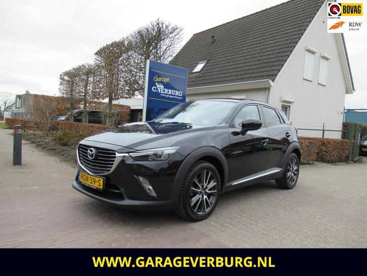 Mazda CX-3 2.0 SkyActiv-G 150 GT-M AWD - Uniek! - (Trekhaak,, Auto's, Mazda, Te koop, CX-3, 4x4, ABS, Achteruitrijcamera, Airbags
