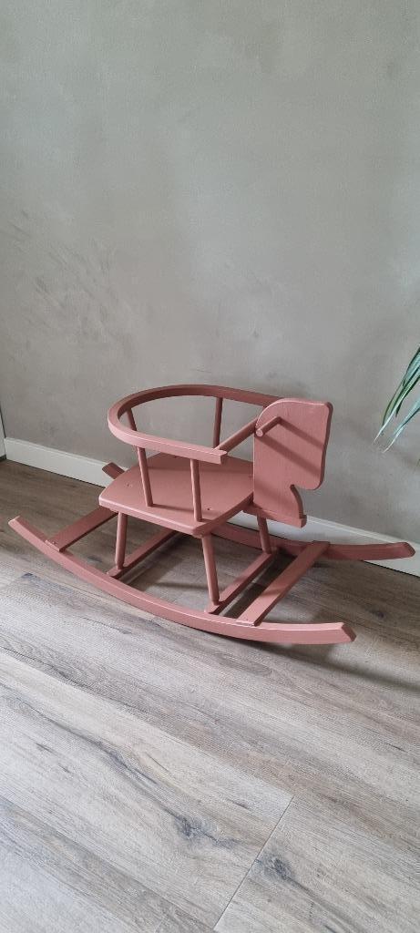 Hobbelpaard in terra kleur, Kinderen en Baby's, Speelgoed | Hobbelfiguren, Gebruikt, Ophalen