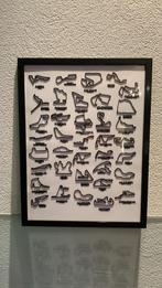 3D Geprinte F1 Circuits - Wanddecoratie, Minder dan 50 cm, Nieuw, Ophalen of Verzenden, Print