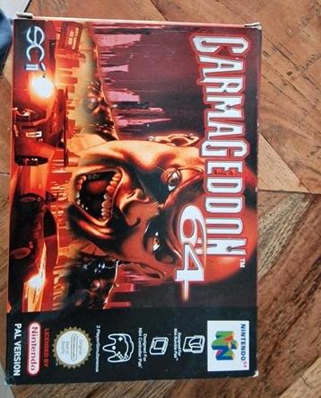 Carmageddon 64 N64 - Compleet! beschikbaar voor biedingen