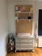 Ledikant & commode (incl. achterwand), Ophalen, Zo goed als nieuw, Ledikant