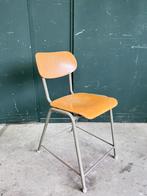 Industriele stoel industriele barkrukken schoolstoel vintage, Ophalen, Gebruikt