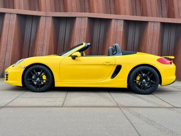 Unieke Porsche Boxster 981 2.7 265PK Handbak Navi Leder PDC beschikbaar voor biedingen