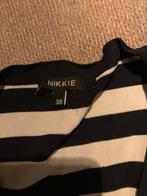 Nikkie gestreepte top maat 38, Kleding | Dames, T-shirts, Maat 38/40 (M), Zwart, Ophalen of Verzenden, Zo goed als nieuw