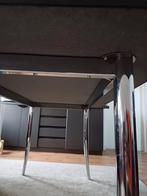 Eettafel Rvs onderstel, Tafelblad is Graniet, Huis en Inrichting, Ophalen, Zo goed als nieuw