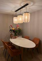 Scandinavische ovele eettafel (190x100x76), Huis en Inrichting, Tafels | Eettafels, Ophalen, Gebruikt, 50 tot 100 cm, Vijf personen of meer