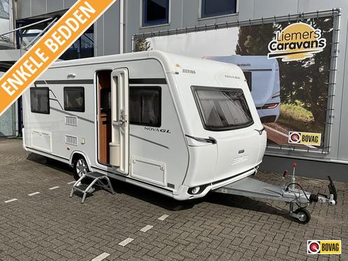 Eriba Nova GL 495 MOVER-VOORTENT-LUIFEL, Caravans en Kamperen, Caravans, Bedrijf, tot en met 4, 1250 - 1500 kg, Rondzit, Eriba