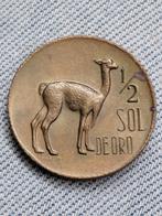 Peru 1/2 Sol de Oro 1967 UNC, Verzenden, Zuid-Amerika, Losse munt