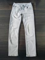 Grijze spijkerbroek van Revelation, W32 (confectie 46) of kleiner, Ophalen of Verzenden, Grijs, Gedragen