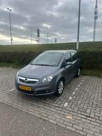 Opel Zafira 1.6 16V Euro4 2007 Grijs, Auto's, Voorwielaandrijving, Stof, 74 €/maand, 4 cilinders