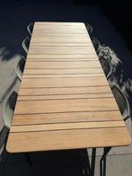 Vincent Sheppard Tuintafel (240cm) met 8 Fast stoelen, Ophalen, Gebruikt, Rechthoekig, Hout
