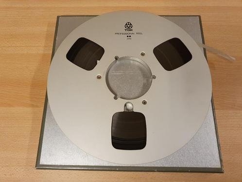 26 cm metalen bandrecorder spoelen van TDK, Audio, Tv en Foto, Bandrecorders, Ophalen of Verzenden