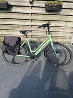 Batavus damesfiets Fonk 7, maat 53, groen mat, Ophalen, Versnellingen, Batavus, 53 tot 56 cm