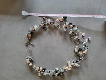 fantasie collier plastic kralen beschikbaar voor biedingen
