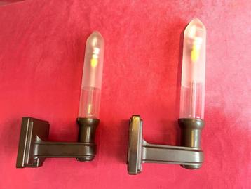 2 Art Deco bakelieten wand lampjes, lampen, bakeliet lamp beschikbaar voor biedingen