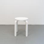 10  Artek Stool kruk 60cm Wit Nieuw, Huis en Inrichting, Krukjes, Ophalen of Verzenden, Nieuw, Hout