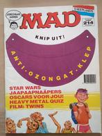 MAD 214 Anti Ozongat Klep Arnold Schwarzenegger Star Wars, Boeken, Strips | Comics, Eén comic, Verzenden, Gelezen, Europa